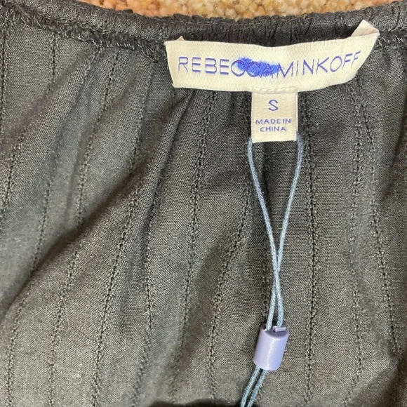 NWT Rebecca Minkoff “Pippa” Cold Shoulder Ruffle Blouse - Picture 11 of 13